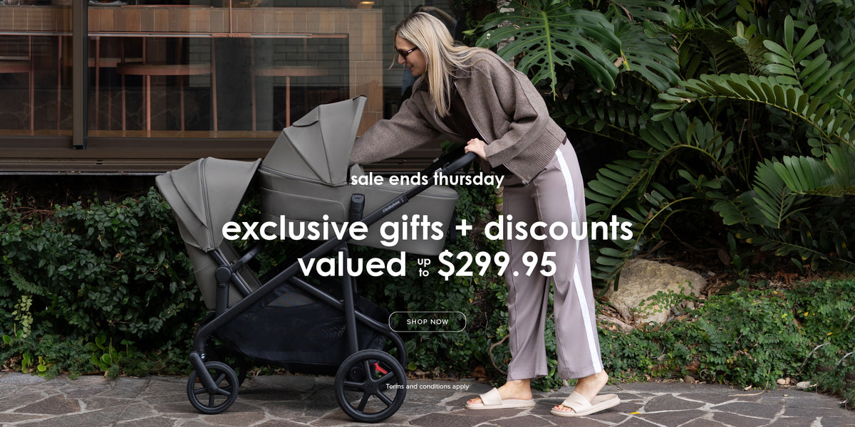 sale ends thursday | exclusive gifts + discounts valued up to $299.95 | SHOP NOW | Terms and conditions apply