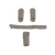 JUNO Harness Covers - Taupe