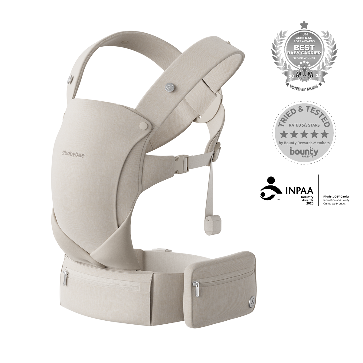 Babybee JOEY – Ergonomic Baby Carrier for Newborns Toddlers