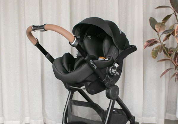 smooth transition from car to pram