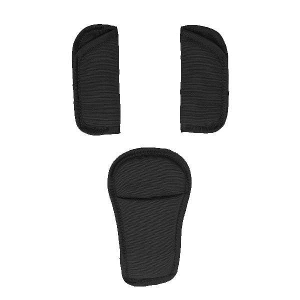 duo range harness cover set | Black
