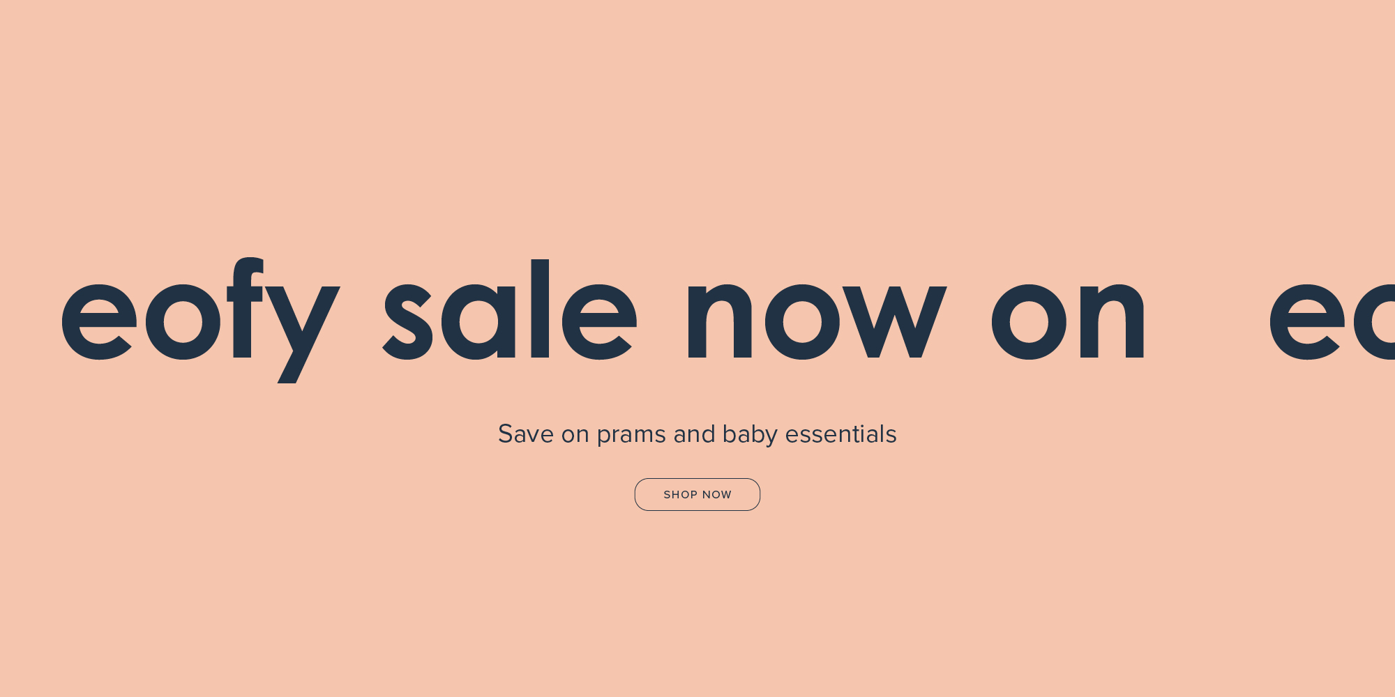 EOFY sale now on