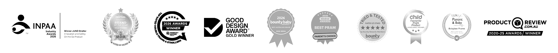 multi-award winning