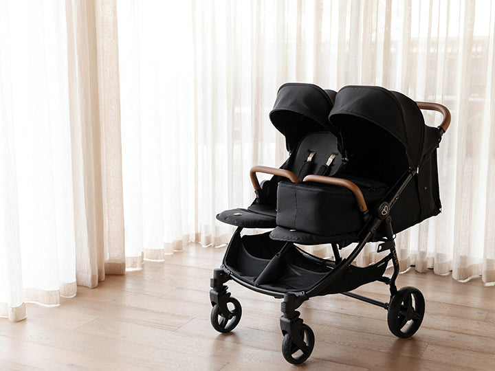 LUNA Double Stroller Babybee