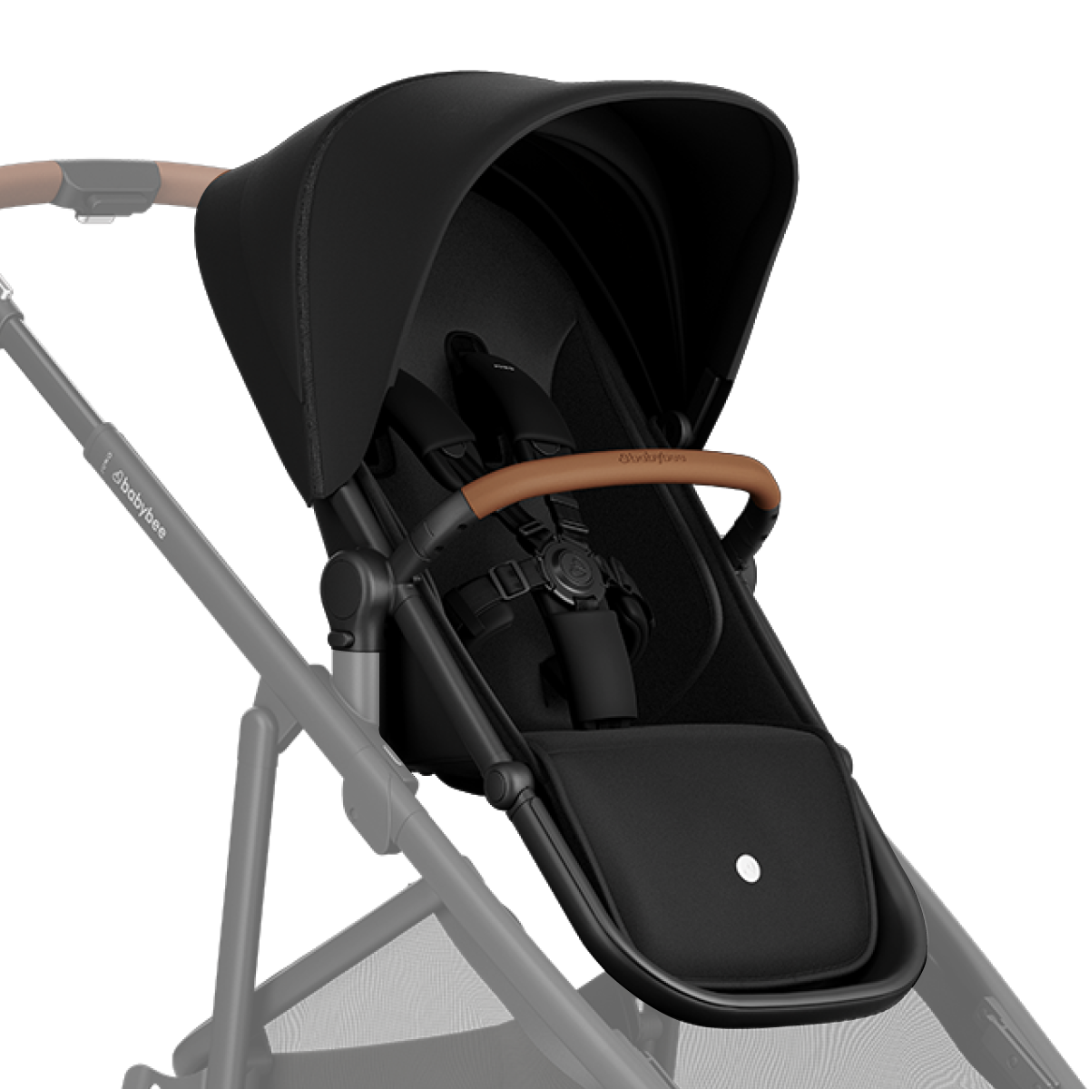 JUNO Stroller Seat | Black Tan – Babybee