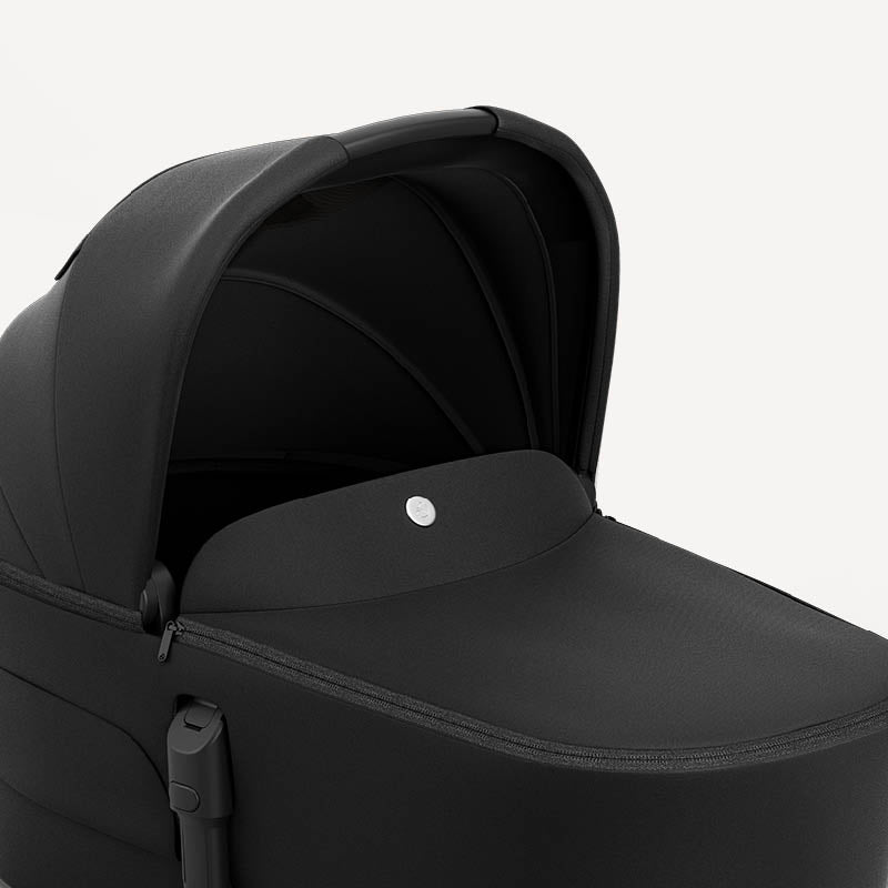 two-way zip for easy access