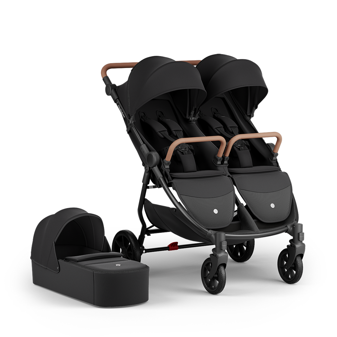 Babybee LUNA2 - Side-By-Side Double Pram