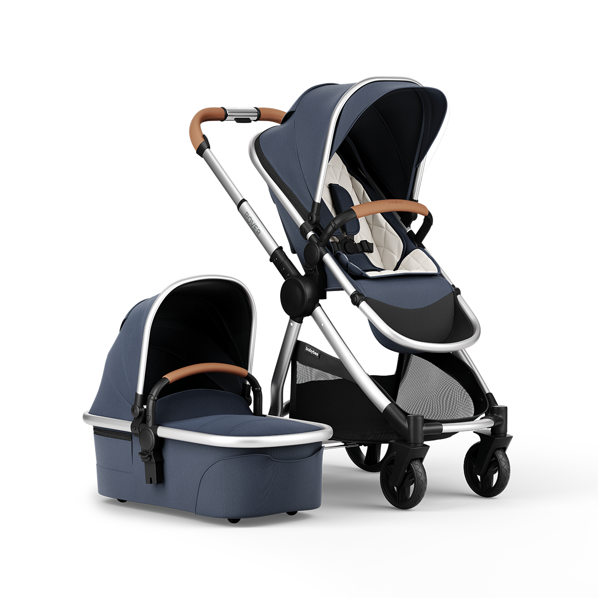 Blue mothercare pram shop