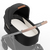 Alto Bassinet | Black Tan - on pram