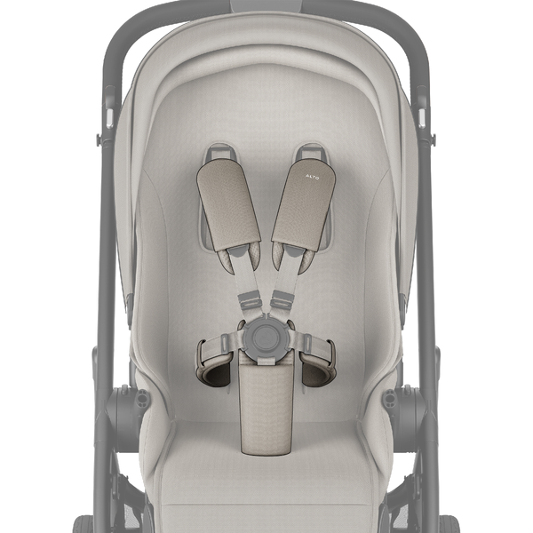Alto Harness Covers | Taupe - on pram