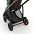 Alto Premium Single Pram - Black Tan - Basket