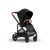 Alto Premium Single Pram - Black Tan - Seat World Facing