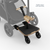 Alto Premium Single Pram - Black Tan - Optional Toddler Board