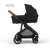 Alto Premium Single Pram - Black Tan - Optional Height Extenders