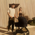Alto Premium Single Pram - Black Tan - Walking