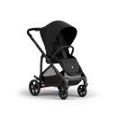 Alto Premium Single Pram - Black Noir - One Seat Set
