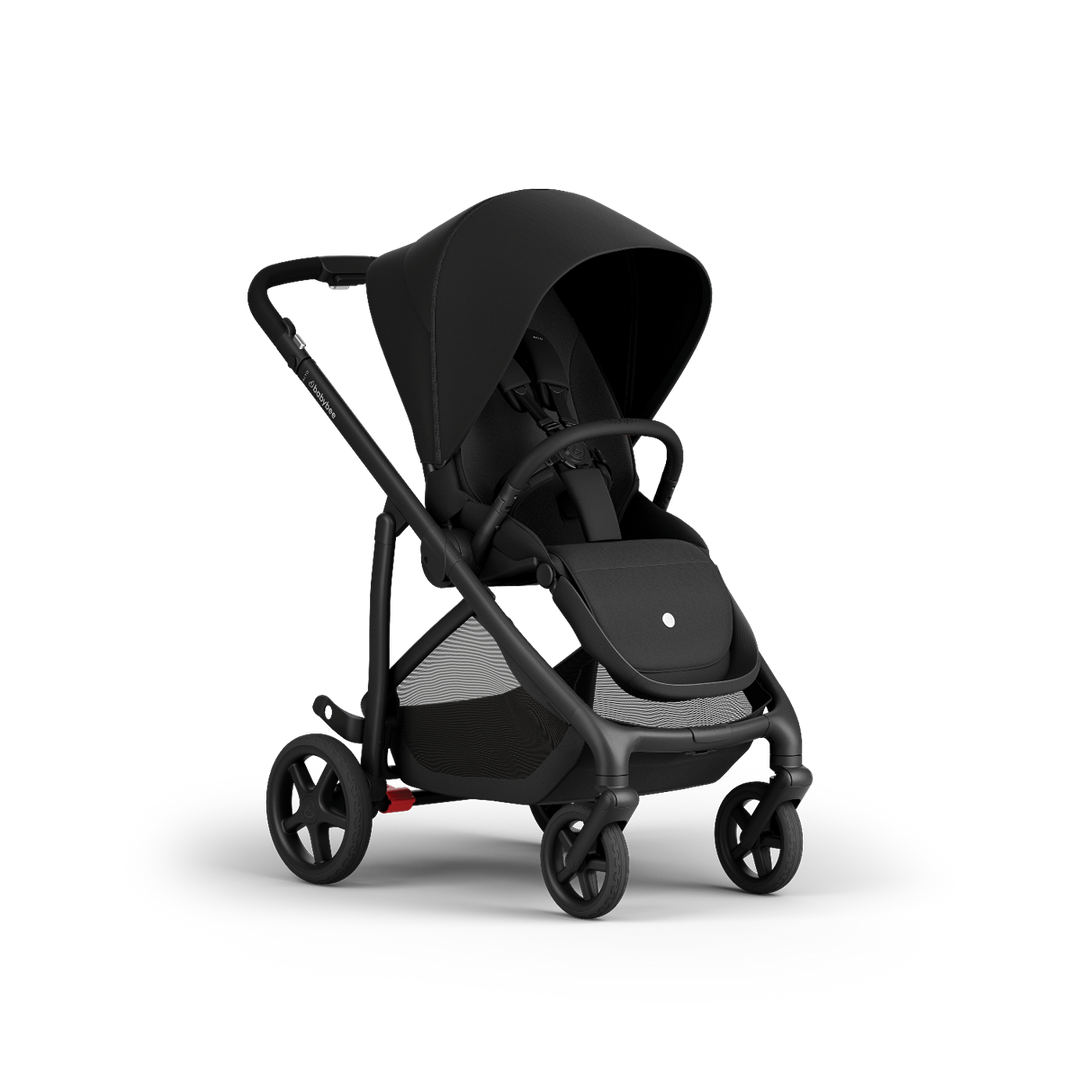 Babybee ALTO - Premium Single Pram - Black Noir