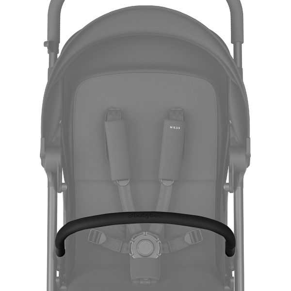 MILES2 Belly Bar | Black - on pram