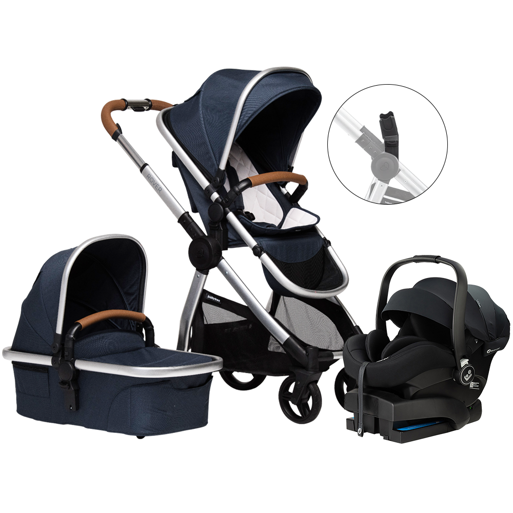 Baby Rover Babybee ROVER3 Pram | Bassinet & Stroller