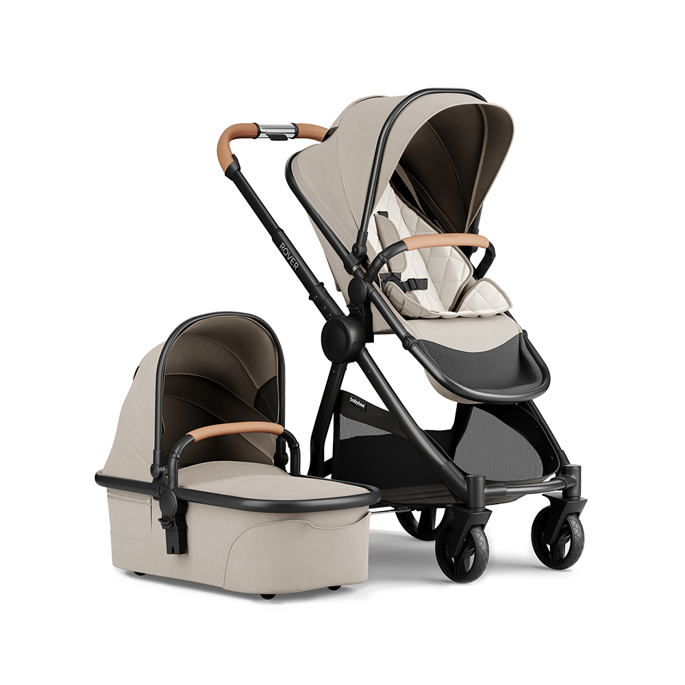 Baby Rover Babybee ROVER3 - Single Pram - Sand