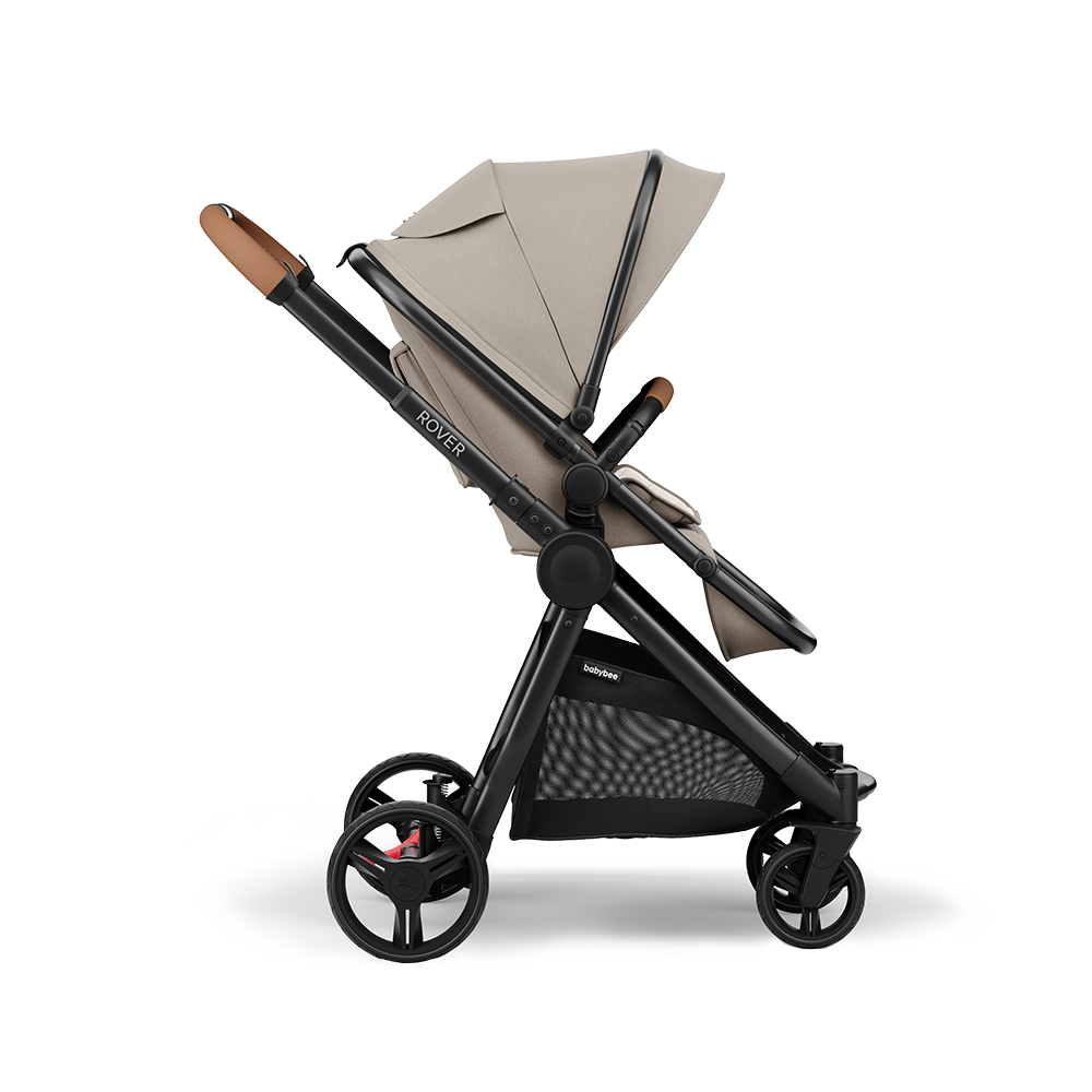 Baby Rover Babybee ROVER3 - Single Pram - Sand