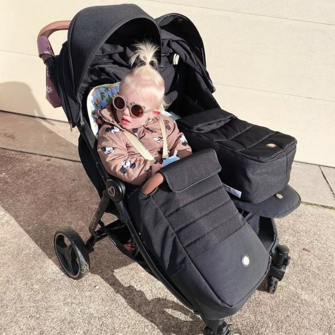 LUNA Double Stroller Babybee