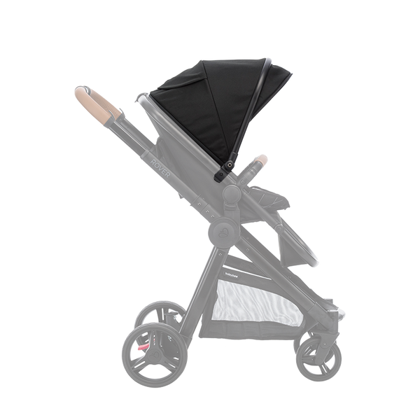 Stroller clearance with canopy